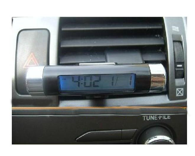 Car electronic clock with backlight car electronic watch car electronic clock clip air outlet