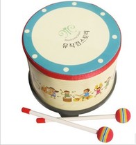 Instrument de musique Orff personnalisé de Corée tambour à fleurs pour enfants avec deux marteaux