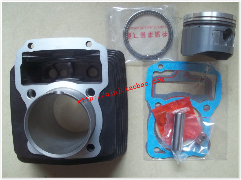 Qianjiang Zongshen Lungxin Lifan 150 Motorcycle Storm Prince Cylinder Black cylinder Piston ring