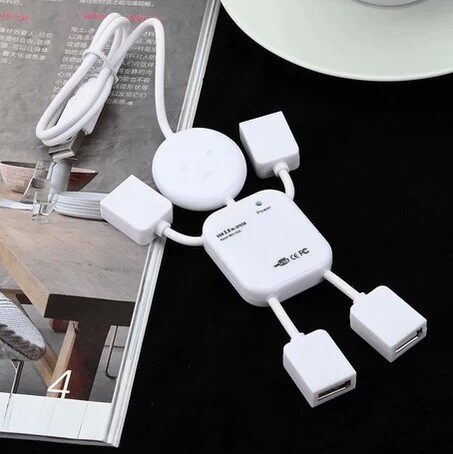 Human-shaped USB HUB laptop USB expansion interface USB extension hub