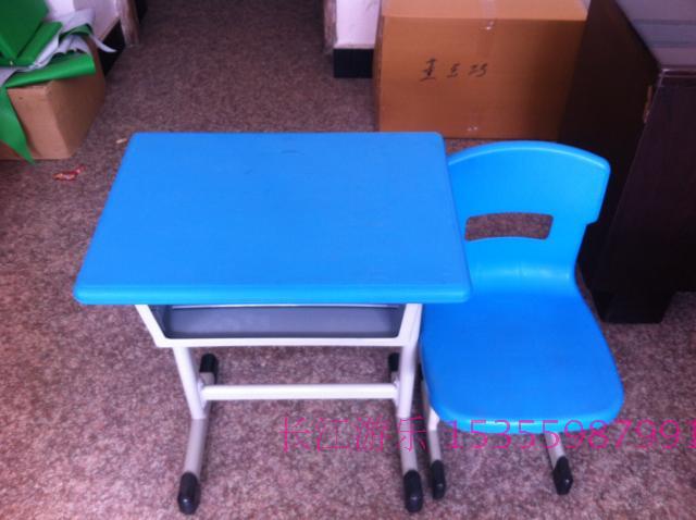 Children's desks and chairs Children's desks and chairs Kindergarten desks and chairs Double plastic steel desks and chairs Complete sets of plastic steel desks and chairs