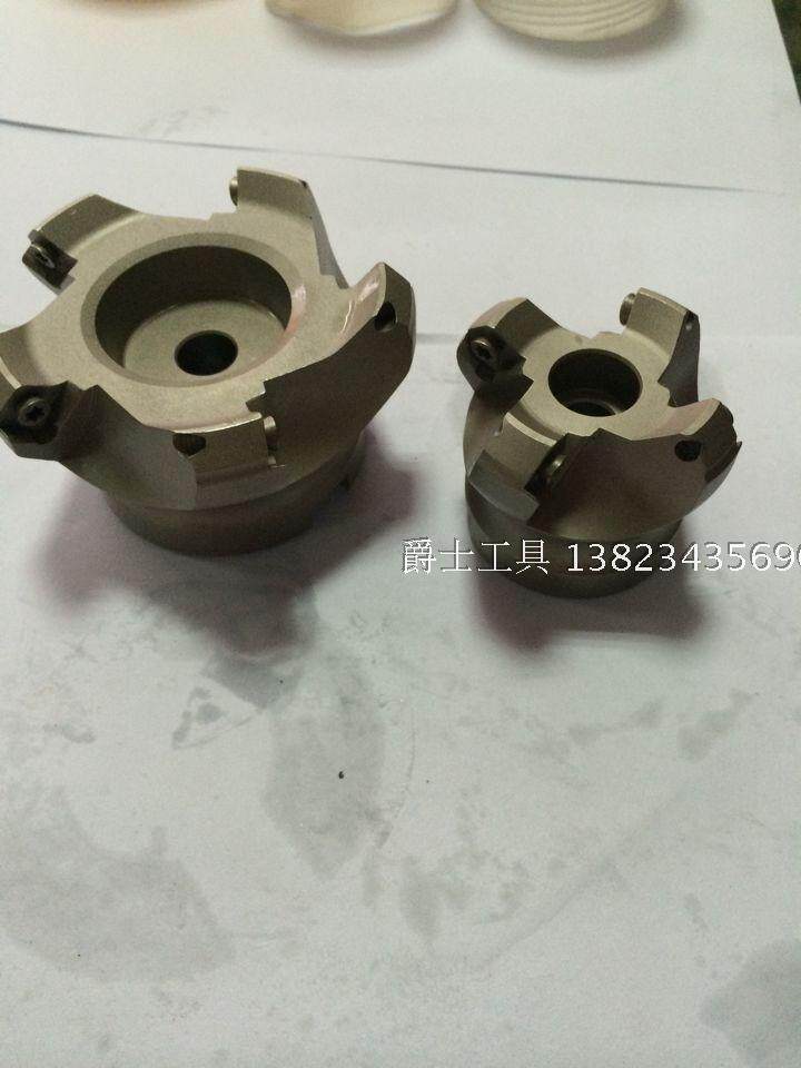KM45 degree face milling cutter disc CNC cutter KM12-50-22 63 80 100 125KM full range