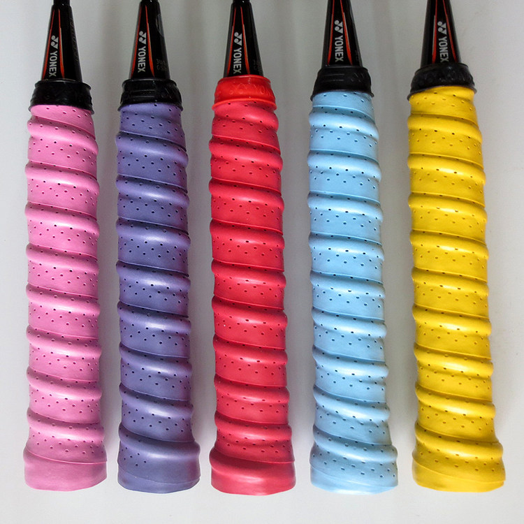 Special price flying Jan keel hand glue suction sweating with feather racket anti-slip with hole breathable adhesive hand glue