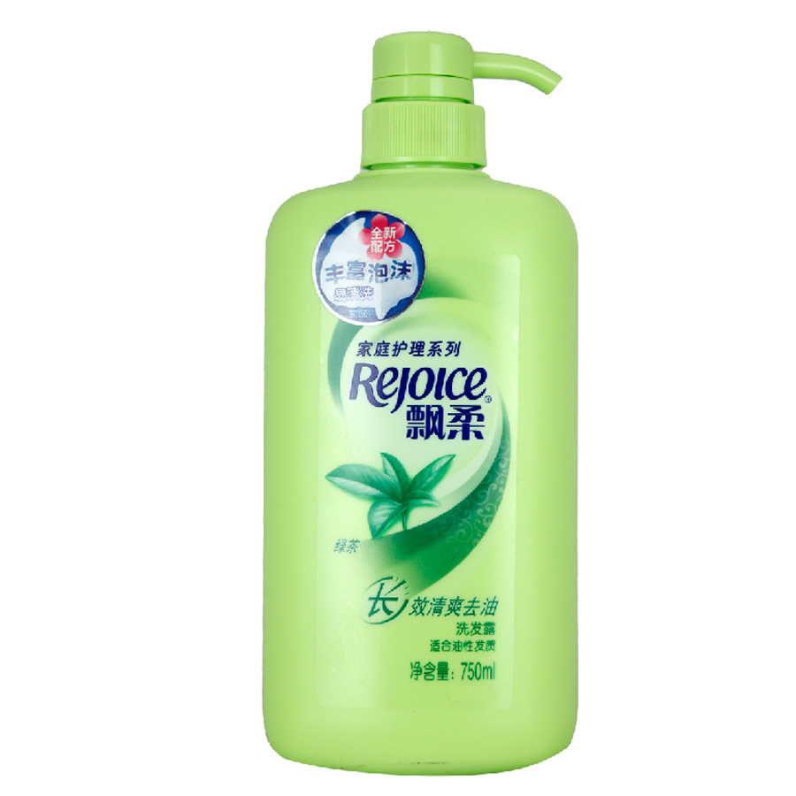 Rejoice飘柔绿茶长效清爽洗发水/露（去油型）750ml /400洗头膏