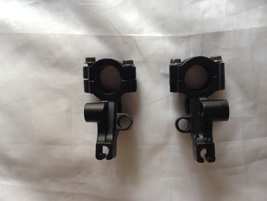 Locomotive accessories WY paragraph mirror seat Old WY125 men's type cross-riding car reflective mirror bracket pair