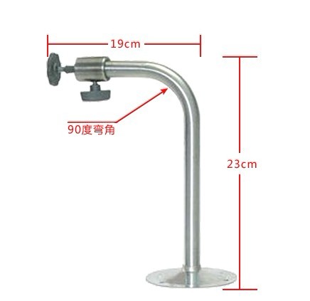 L-type surveillance bracket Camera bracket YL aluminum alloy bracket Camera bracket Universal lifting wall hanging