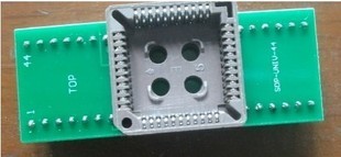 High quality patch programming socket PLCC44 to DIP44 adapter burner brush write conversion connector IC test seat