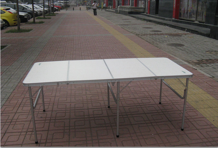 Russian Kana Imperia Foreign Trade Outdoor Aluminum Alloy Table Folding Table 1 8 m Portable Table Advertising Table Picnic Table
