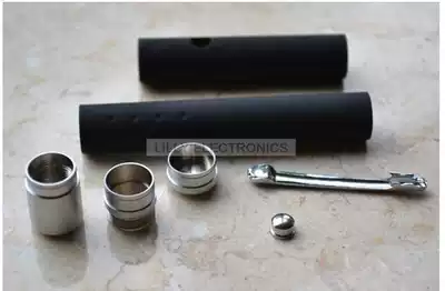 405nm 532nm 650nm whip pen black shell full set of finger pen shell DIY Laser pen