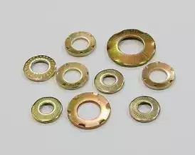 Grounding washer Claw washer Non-slip washer (Color zinc) M4 - M12