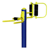 Outdoor Fitness Equipment Double Back Massager ST06-058 Outdoor Fitness