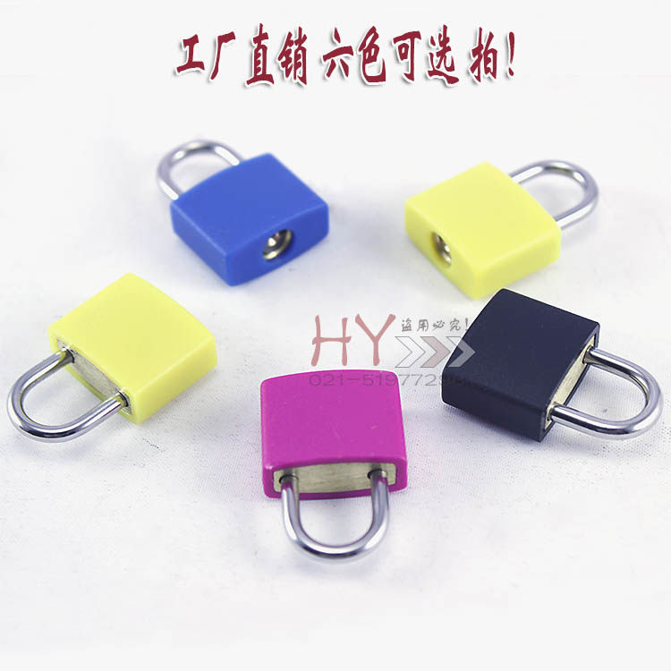 Color Copper Padlock Wholesale Padlock lock door lock key lock letterbox small lock cabinet lock short beam padlock