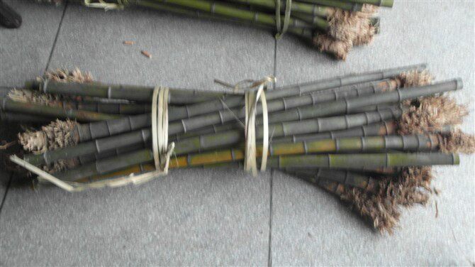 Bamboo flute material