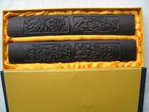 Flowers Birds Spring Summer Autumn Winter Black Sandalwood Town Ruler Red Wood Handicraft Swing Pieces Black Sandalwood Carving