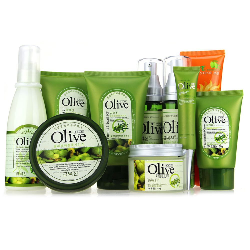 正品 韩伊olive护肤品9件套装女 化妆品 补水保湿