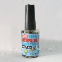 (HY) Taiwan Xianying waterborne lacquer PRO-K3 lettering with ink-stain washing and seepage liquid