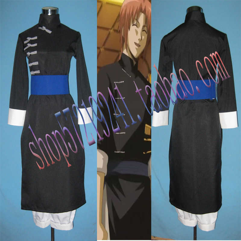 依估姬cos 動漫服裝銀魂神威吉原炎上編cos服