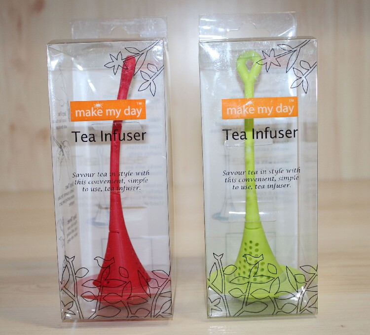 Creative novel gift American big brand SNJ silicone tea tea leak tea bag tea filter
