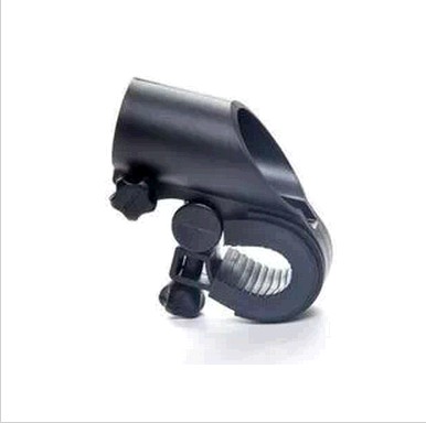 Bike lamp holder car front light clip gun type lamp holder clamp mountain bike lamp holder folding cart equips accessories