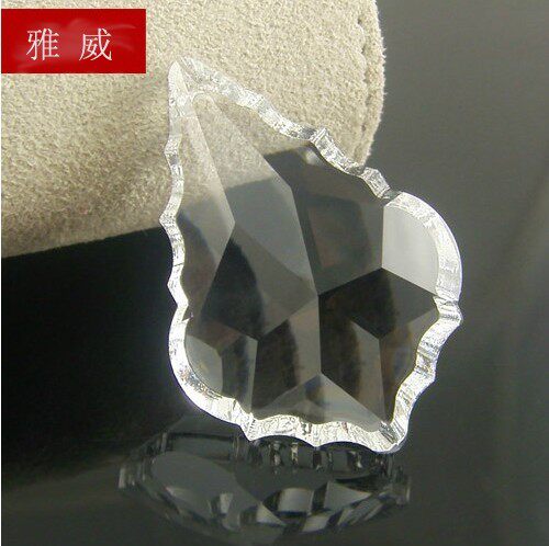 Crystal bead curtain pendant with hanging ball maple leaf (not only sold)