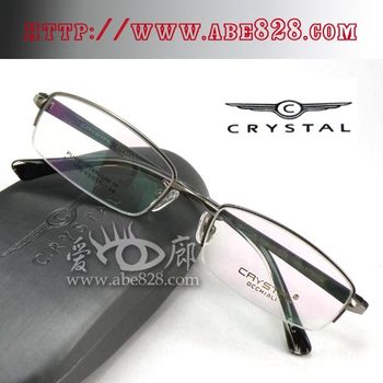 Double Crown ຂອງແທ້ CRYSTRL Pure Titanium Frame C-1906 ຫຼາຍສີ ເຫມາະສໍາລັບຄົນທີ່ມີໃບຫນ້າກວ້າງ