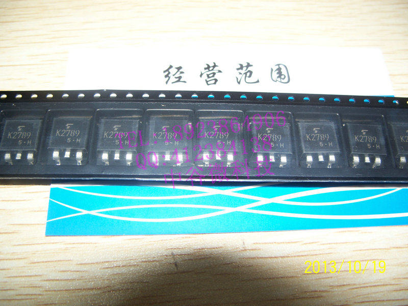 2SK2789 K2789 TO-263 SMD TOSHIBA new original imported field effect transistor