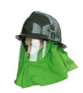 Fire Combatant Safety Helmet With Mask Shawl Cape Fire Cap Fire Safety Helmet Equipment