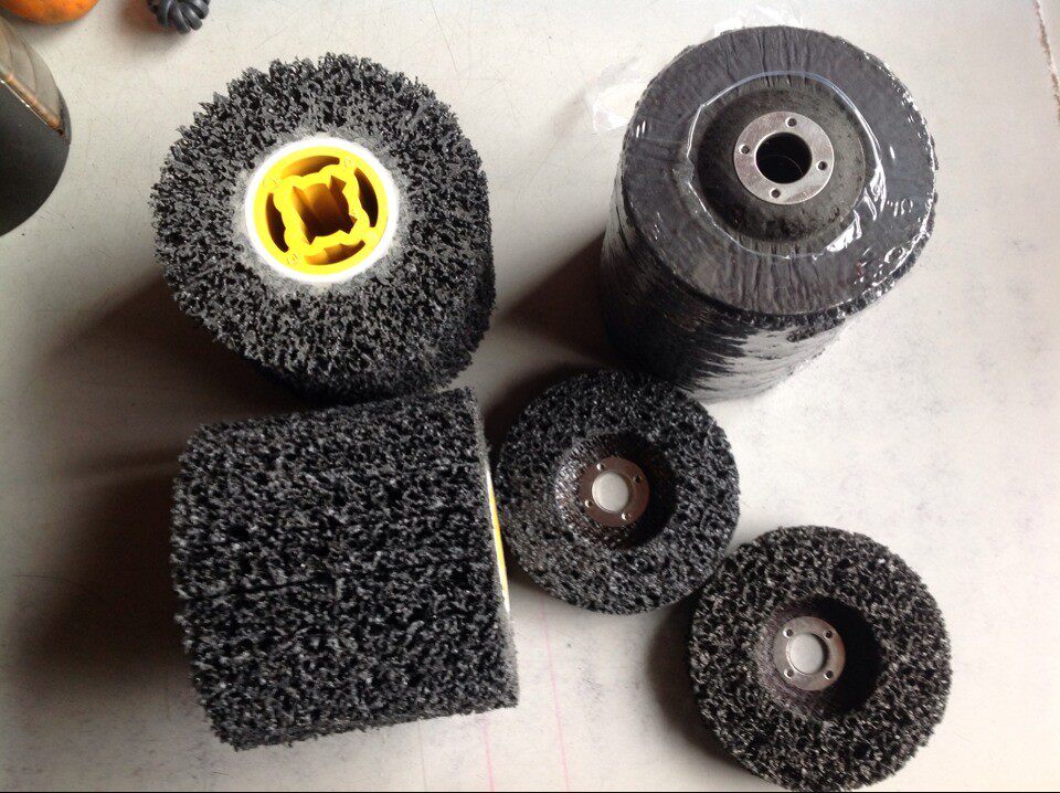 Factory Direct Black Diamond Cross Core Drawing Wheel Polishing Wheel Drawing Wheel Woodworking Drawing Angle Grinding Wheel