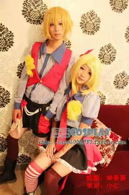 cosplay anime vocaloid amusement park mirror sound Gemini original COS clothing (sister)customization