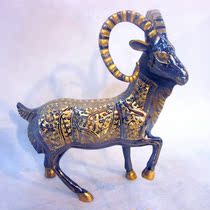 Pakistan imported handicrafts copper zodiac sheep three sheep kaitai sheep living room study porch ornaments gifts