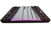 Factory direct sales 402 leather gray shell carved dulcimer leather gray wood silver string with dulcimer box and other accessories