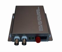 Three-level lightning protection 2V1D optical transceiver 2 channels Video 1 channel 485 Data optical transceiver 20KM three-year warranty (pair)