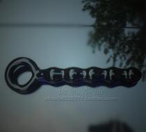 Crystal phallus Ice Fire Rod Glass posterior chamber masturbation G point posterior anal plug sex anal plug female 0530