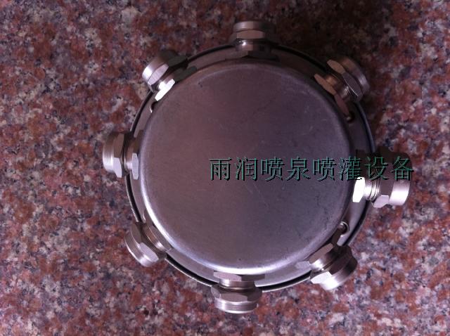 Stainless steel 6 - way underwater junction box Waterproof junction box Water - view nozzle fountain dedicated
