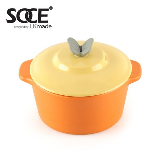 Korean original imported cooking pot with colorful heat-resistant stone pan ceramic sand pot
