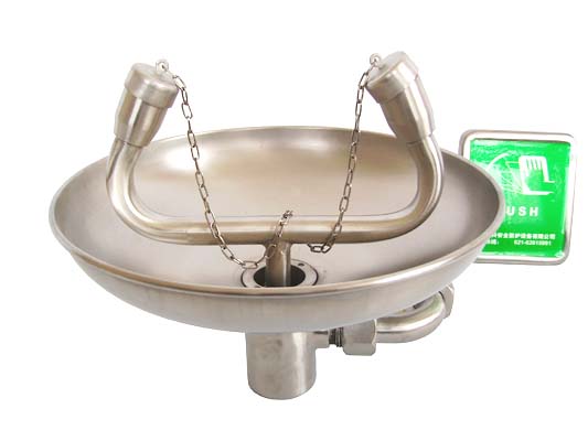 Eye Cleaner 304 stainless steel desktop Eye Cleaner Laboratory with eye washers Stainless Steel Eyewash