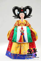 South Korea Imports Traditional people occasionally Empress Han clothes doll South Korea Material Shop Furnishing H-P03433