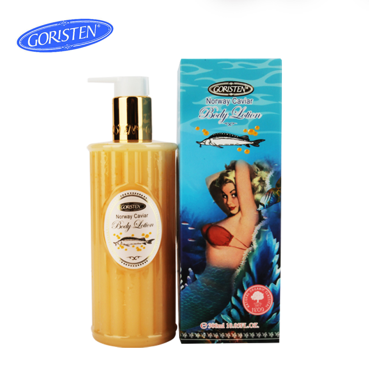 GORISTEN卓尔诗婷挪威琼贵白鱼子身体乳300ml 保湿抗皱滋养正品
