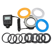 Adjustable color temperature Sony ring macro flash LED macro light Ring flash fill light