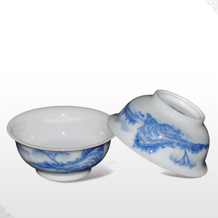 Offered home - cooked teacups hand - made porcelain in jingdezhen porcelain tea set manual sample tea cup kung fu tea bowl