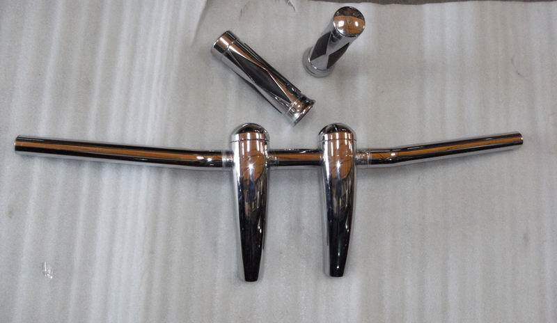 Locomotive Harley locomotive modified handlebar faucet straight CA250 Storm Prince CM125 Earth Eagle King Zongshen - Taobao