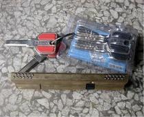 Security door double-row lock core double-row veneered quantum lock core Zhongheng lock core 75mm mechanical door lock hardware