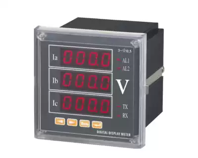 Three-phase voltmeter PD194U-9X4 Dimensions 96*96 intelligent digital display voltmeter measurement and measurement
