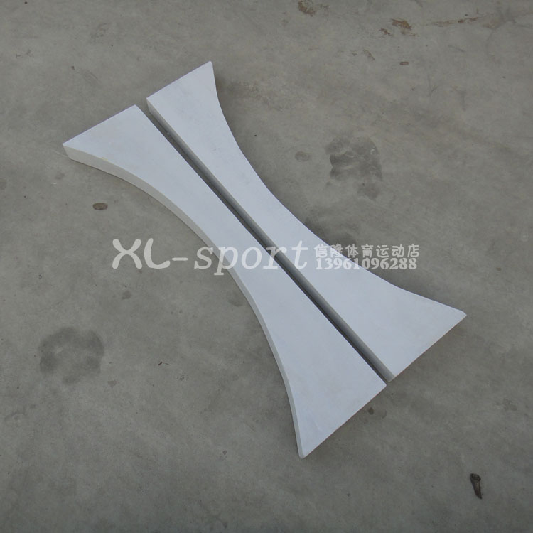 Factory price direct sales lead ball toe board natural solid wood national standard competition athletics equipment shot put ball toe board