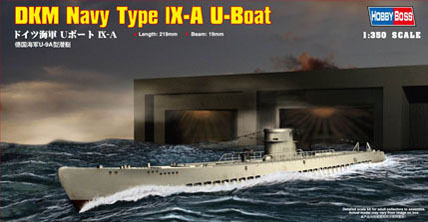 Hobbyboss HB Trumpeter Model 1 350 German U-9A Submarine 83506
