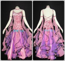 Group dance flying new national standard competition skirt modern dance skirt dance skirt ballroom dance skirt