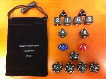 Wan Zhi Props] Dungeons and Dragons Set Dice Game Sieve Color (15 Charm Pack)