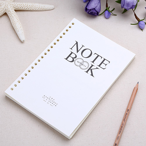 Thick-up page replacement core a5b5 notep5 replaceable inner core 20 hole 26 hole notebook subcut leaf core can be customized to print LOGO