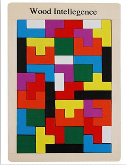 Adult Russian Square Colored Solid 100 Puzzle Building Blocks Children Puzzle Early Teach Wooden Toys-Taobao