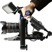 + Giá đỡ vai ổn định cầm tay của máy ảnh DSLR 5D2 DV Máy ảnh phụ kiện máy ảnh DSLR